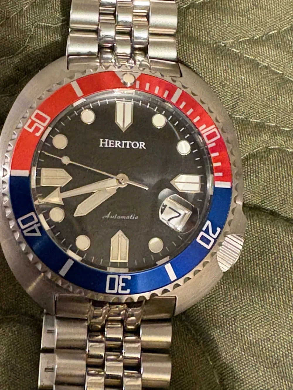 Vintage Heritor Automatic Watch - Picture 1 of 3